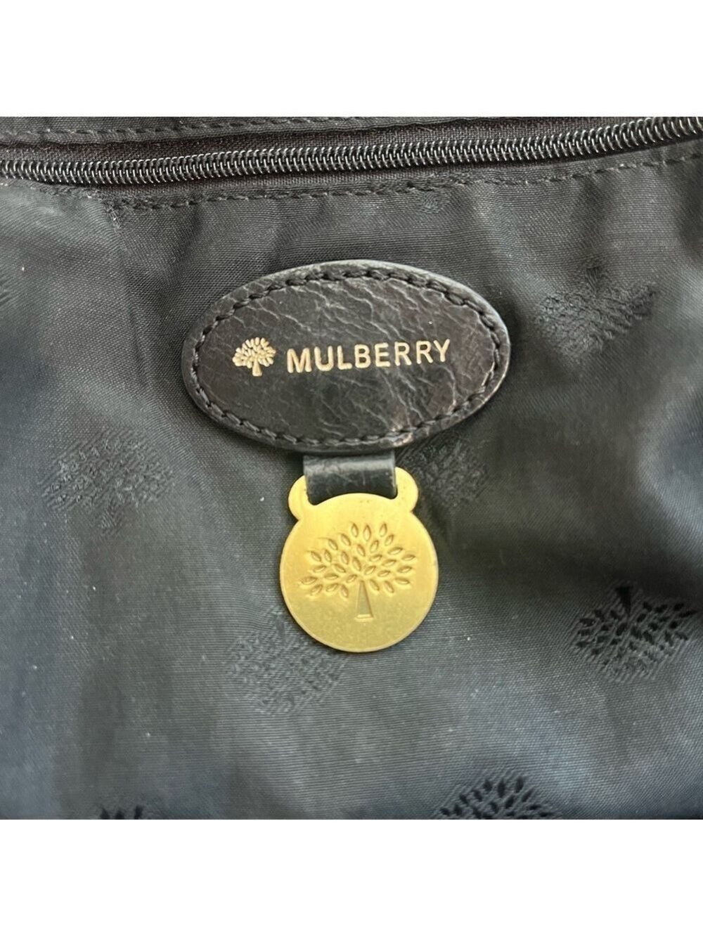 MULBERRY SMALL BLACK LEATHER ALEXA - Picture 7 of 16